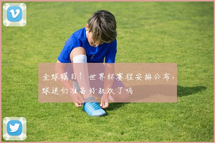 全球瞩目!世界杯赛程安排公布,球迷们准备好狂欢了吗