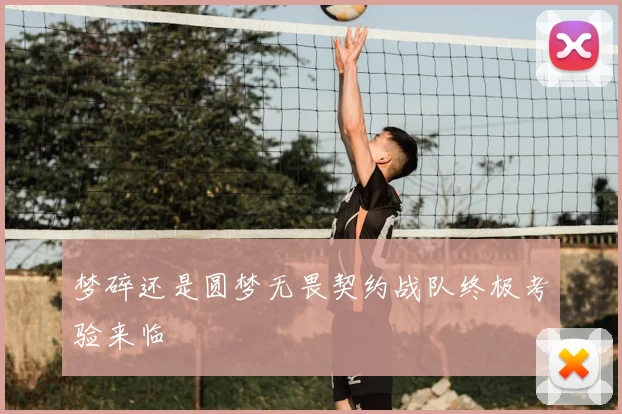 梦碎还是圆梦无畏契约战队终极考验来临